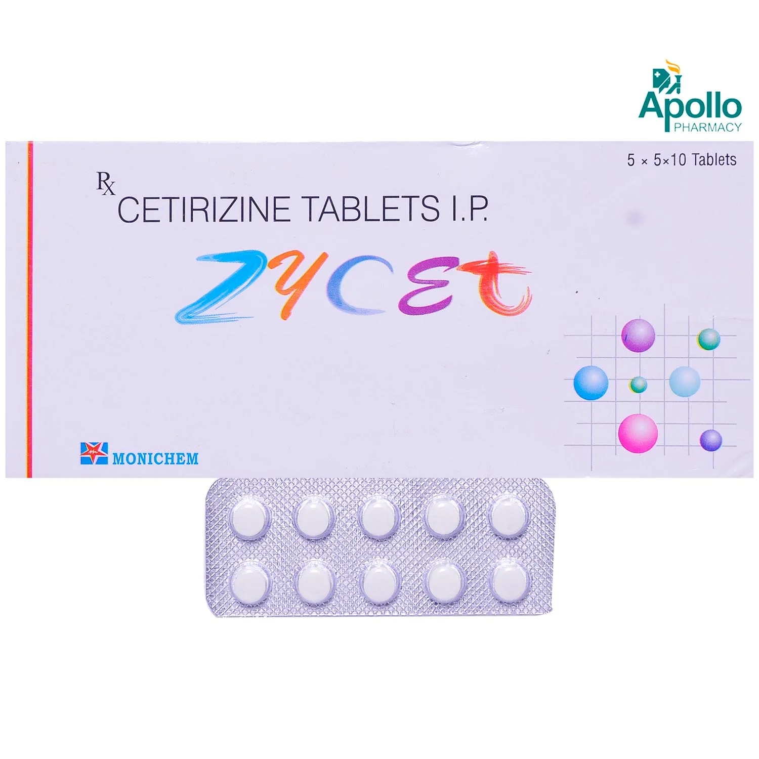 ZYCET M TAB 10S
