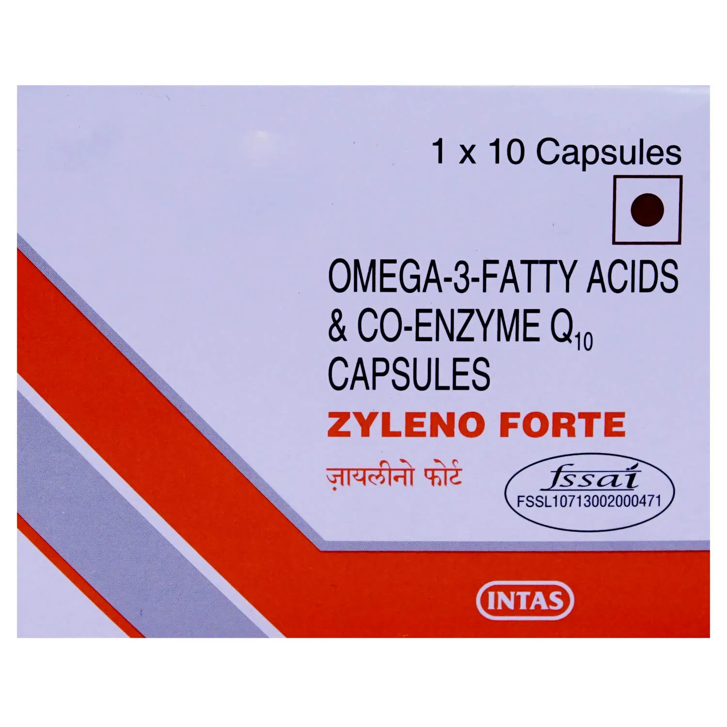 ZYLENO FORTE CAP 10`S