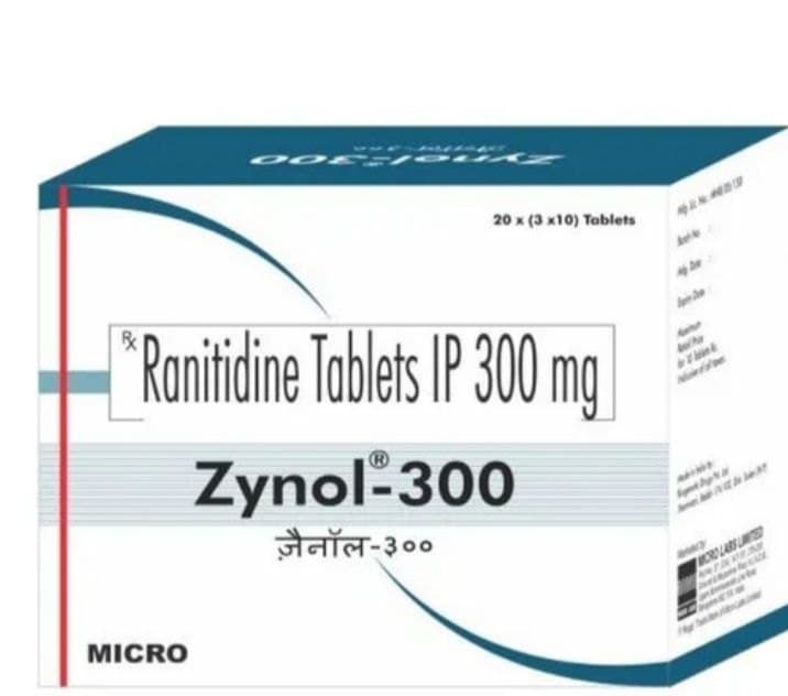 ZYNOL 300MG TAB