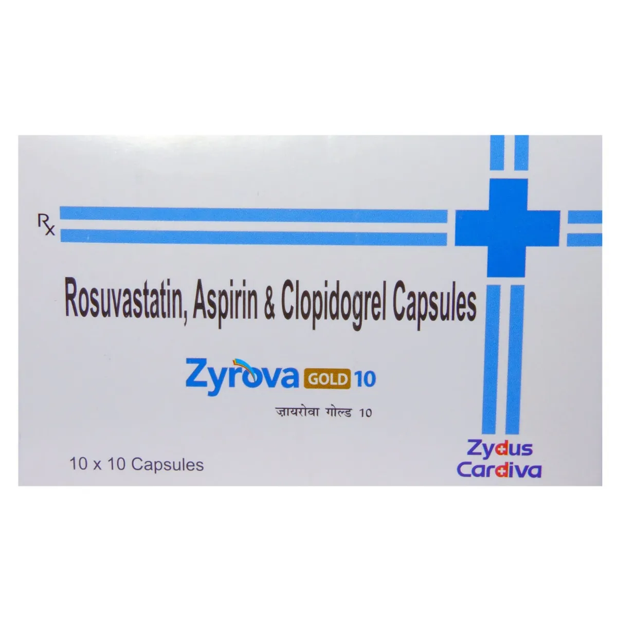 ZYROVA GOLD 10MG CAP