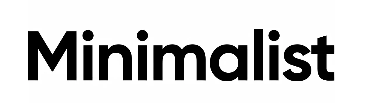 Minimalist logo